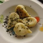 Ravioli ricotta e menta sardi